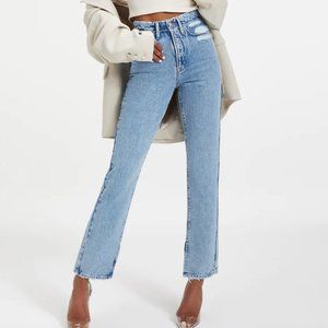 NWT - Good American Jeans - Size 4/27. GOOD BOY 32" INSEAM